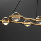 Eclatant Rectangular Chandelier 54" 72"-Blushlighting