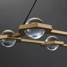 Eclatant Rectangular Chandelier 54" 72"-Blushlighting