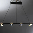 Eclatant Rectangular Chandelier 54" 72"-Blushlighting