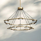 Eclatent 2-Tier Round Chandelier 48" 60"-