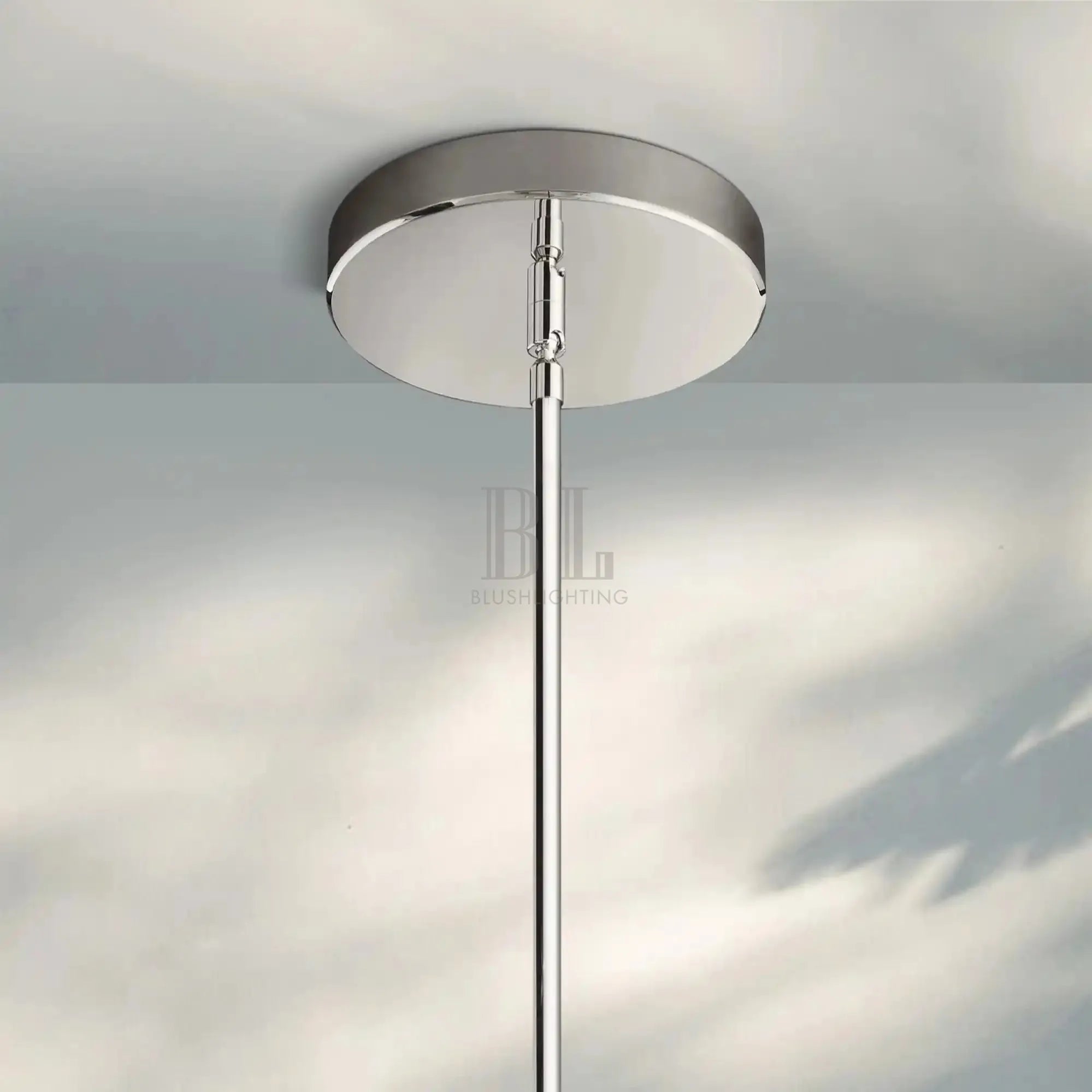 Eclatent 2-Tier Round Chandelier 48" 60"-