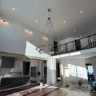 Eclatent 2-Tier Round Chandelier 48" 60"-