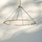 Eclatent Round Chandelier 36'' 48'' 60''-60''-Brass-