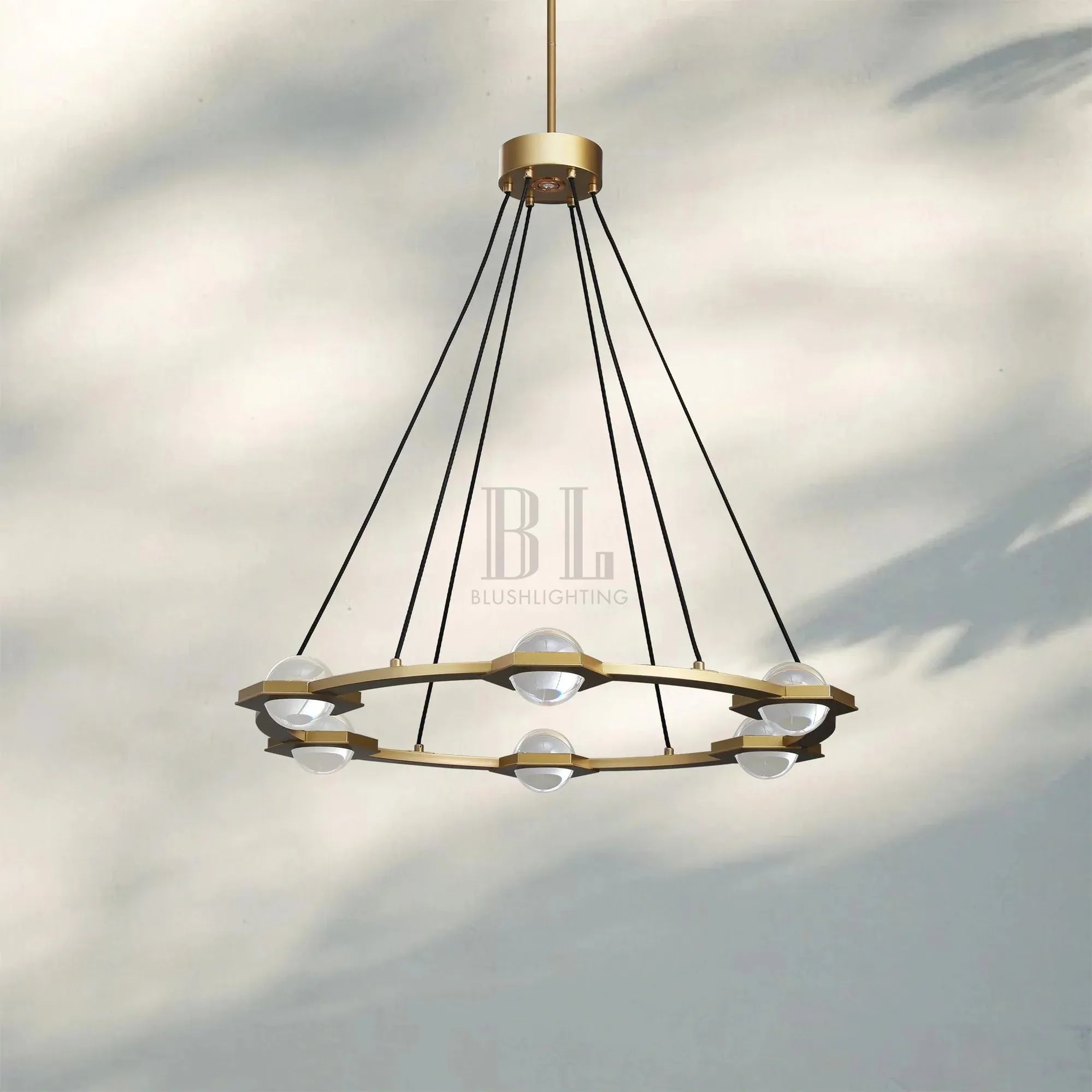 Eclatent Round Chandelier 36'' 48'' 60''-