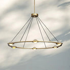 Eclatent Round Chandelier 36'' 48'' 60''-48''-Brass-