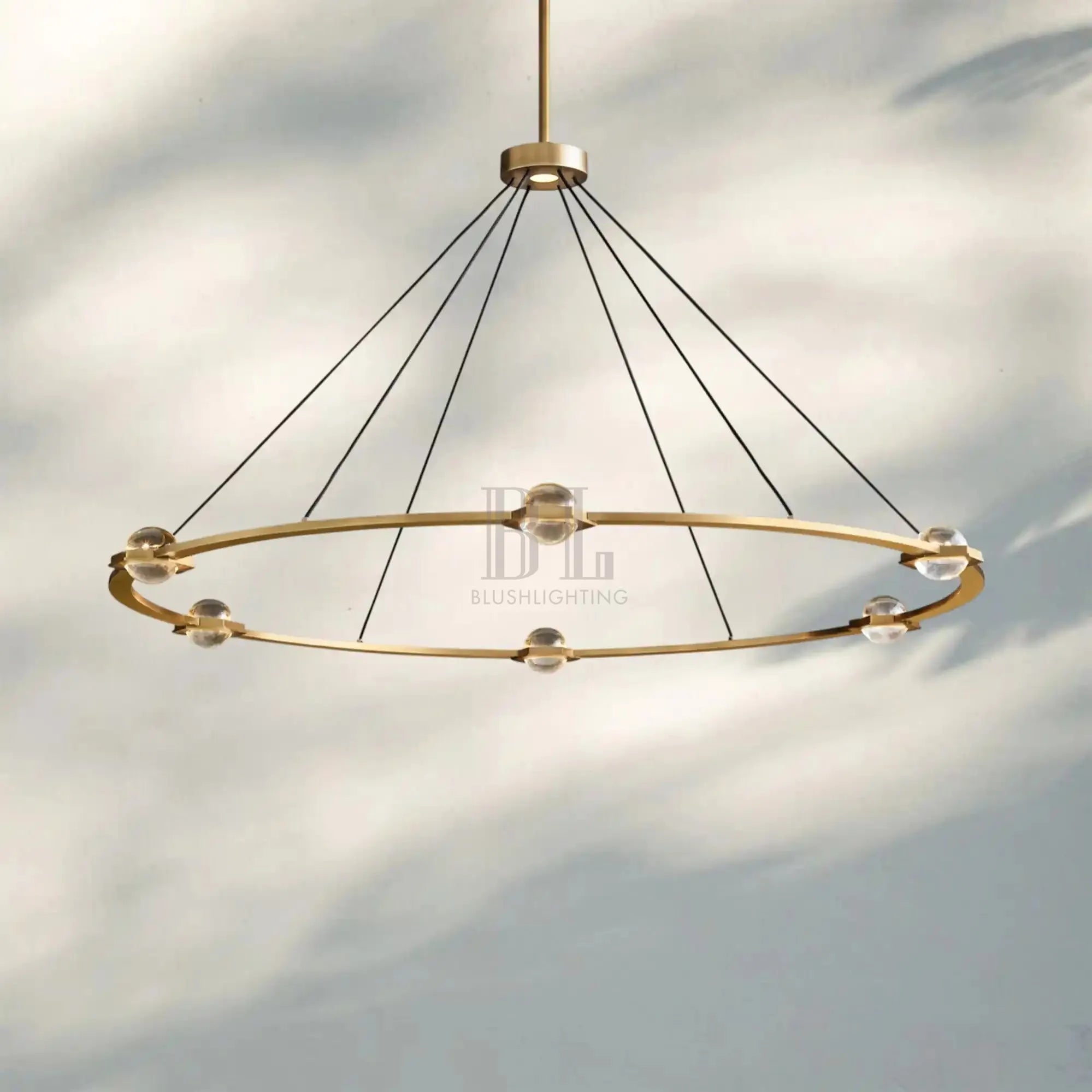 Eclatent Round Chandelier 36'' 48'' 60''-