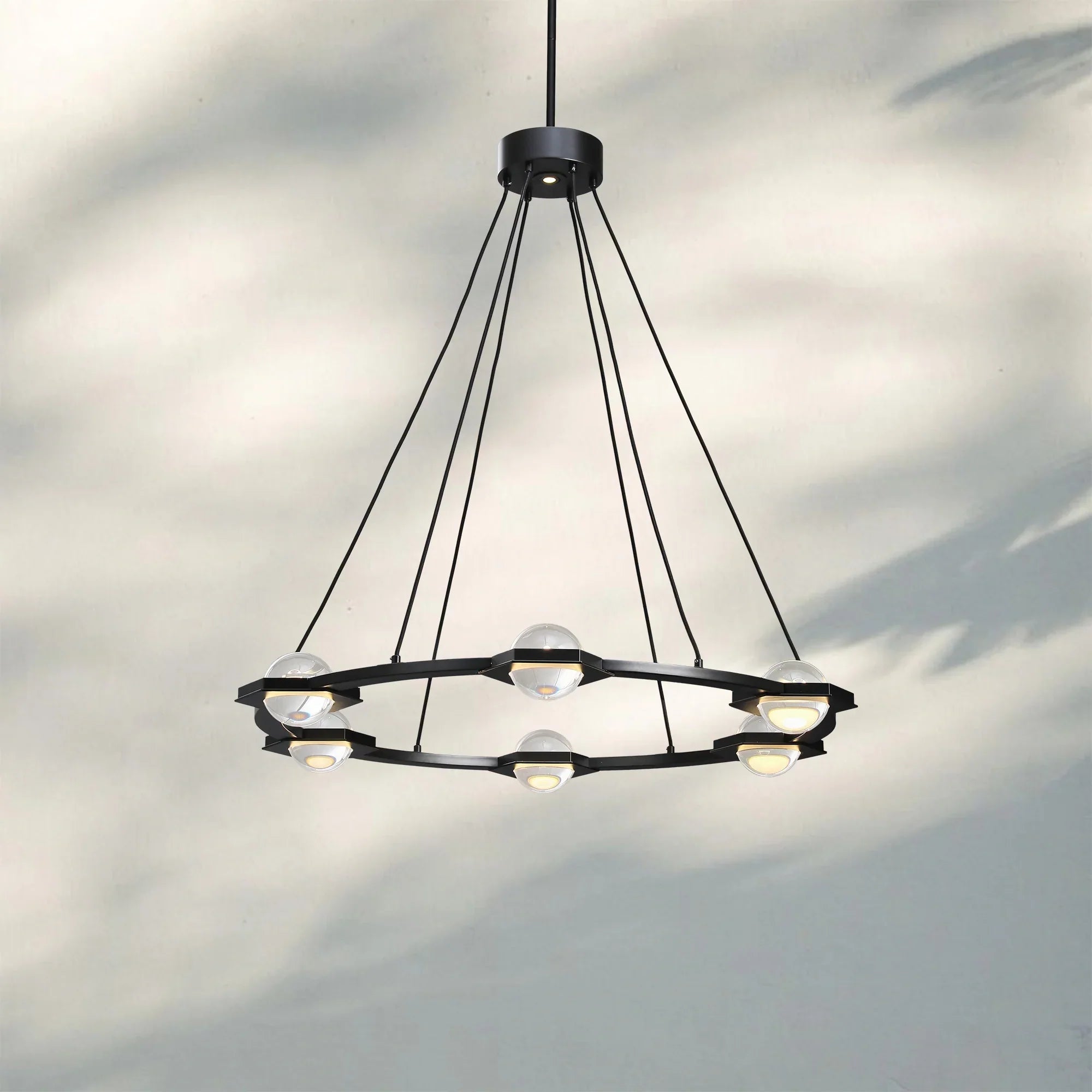 Eclatent Round Chandelier 36'' 48'' 60''-