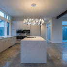 Eclipse Round Crystal Modern Chandelier - Ø30.7" × H5.5" (Ø78 × H14 cm)Blushlighting
