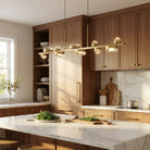 Eclipse Round Crystal Modern Chandelier - Ø30.7" × H5.5" (Ø78 × H14 cm)Blushlighting