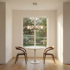 Eclipse Round Crystal Modern Chandelier - Ø30.7" × H5.5" (Ø78 × H14 cm)Blushlighting