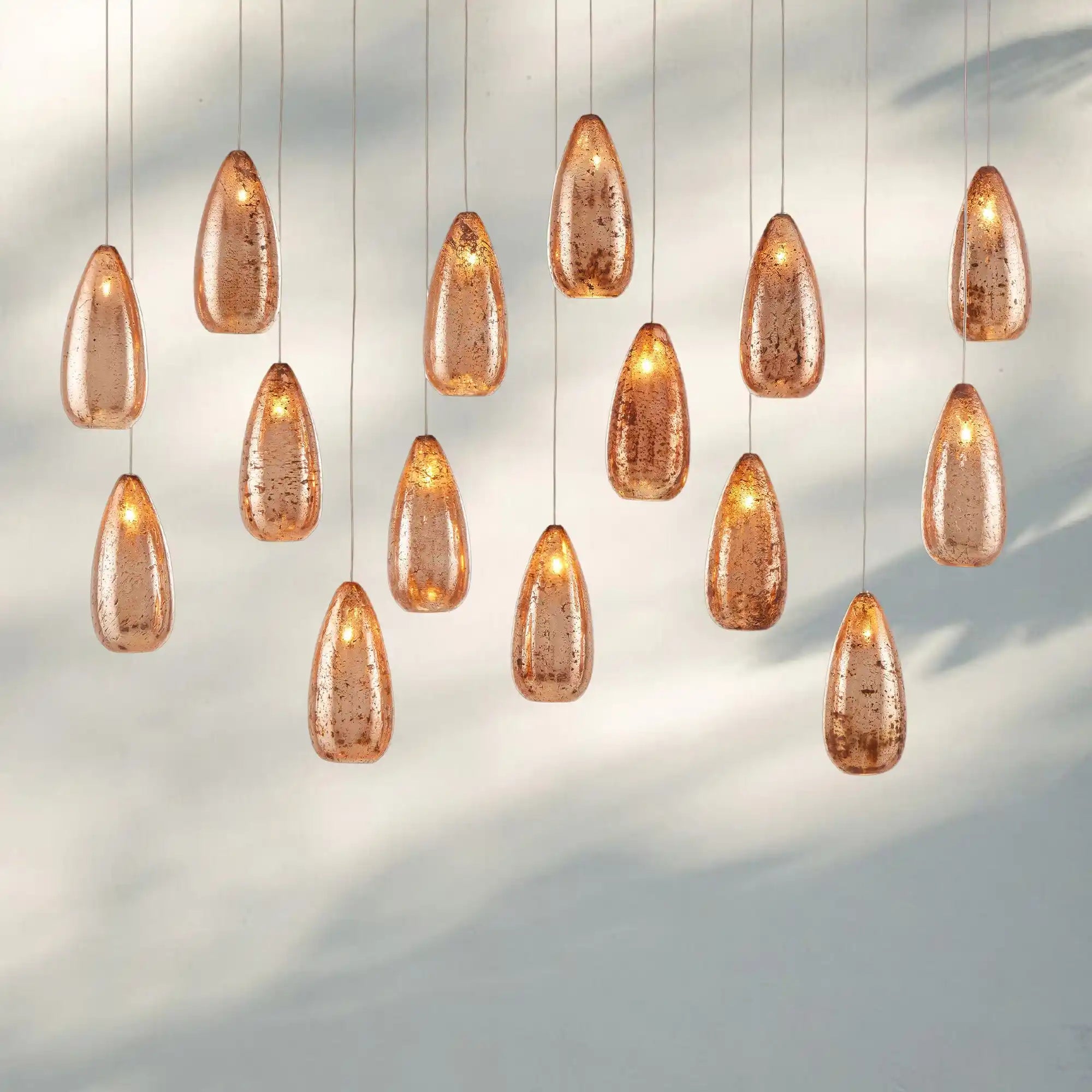 Edda Linear Chandelier - Blushlighting