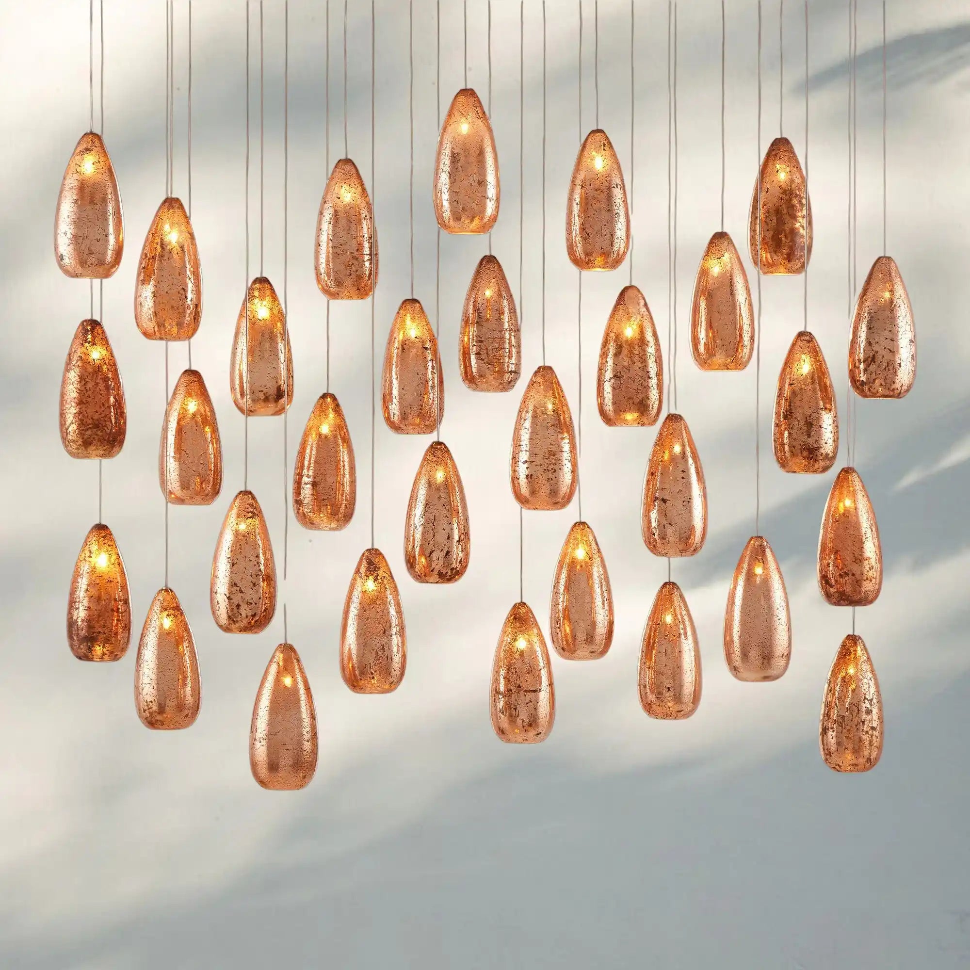 Edda Linear Chandelier - Blushlighting