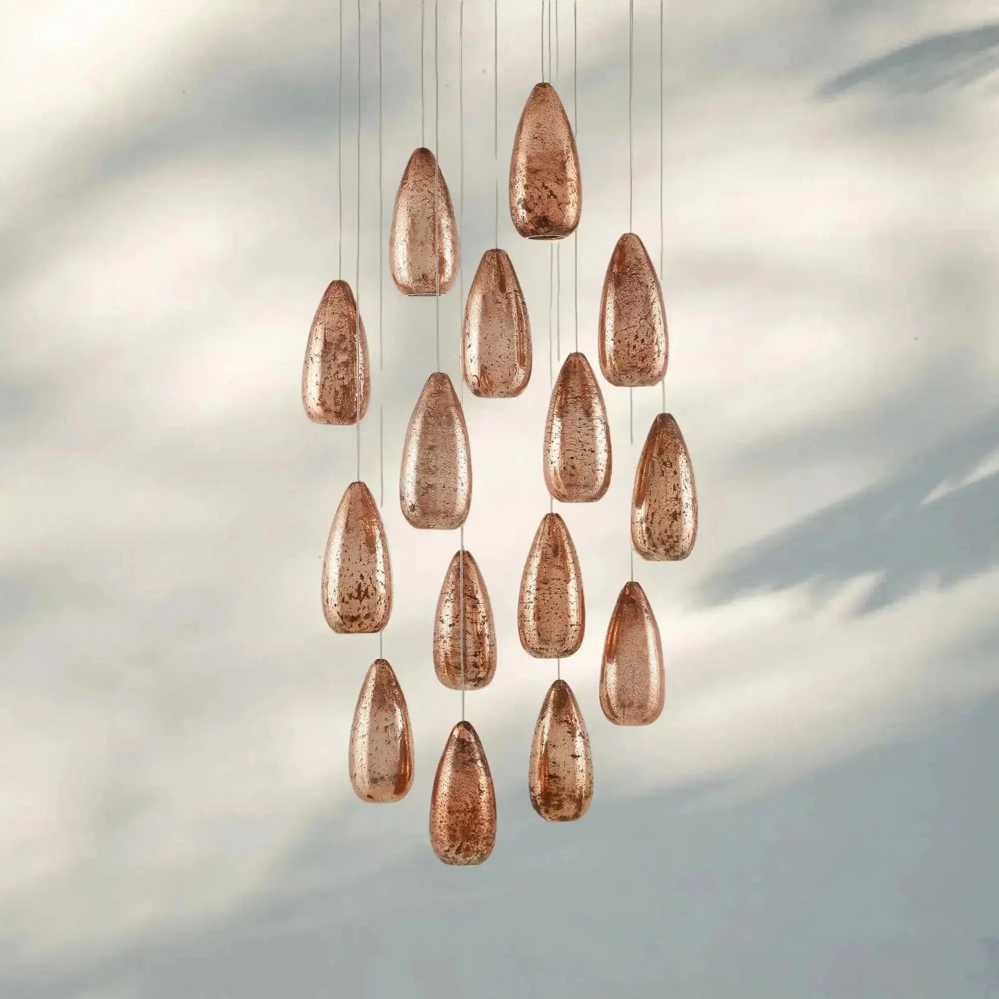 Edda Round Chandelier - 35"Blushlighting