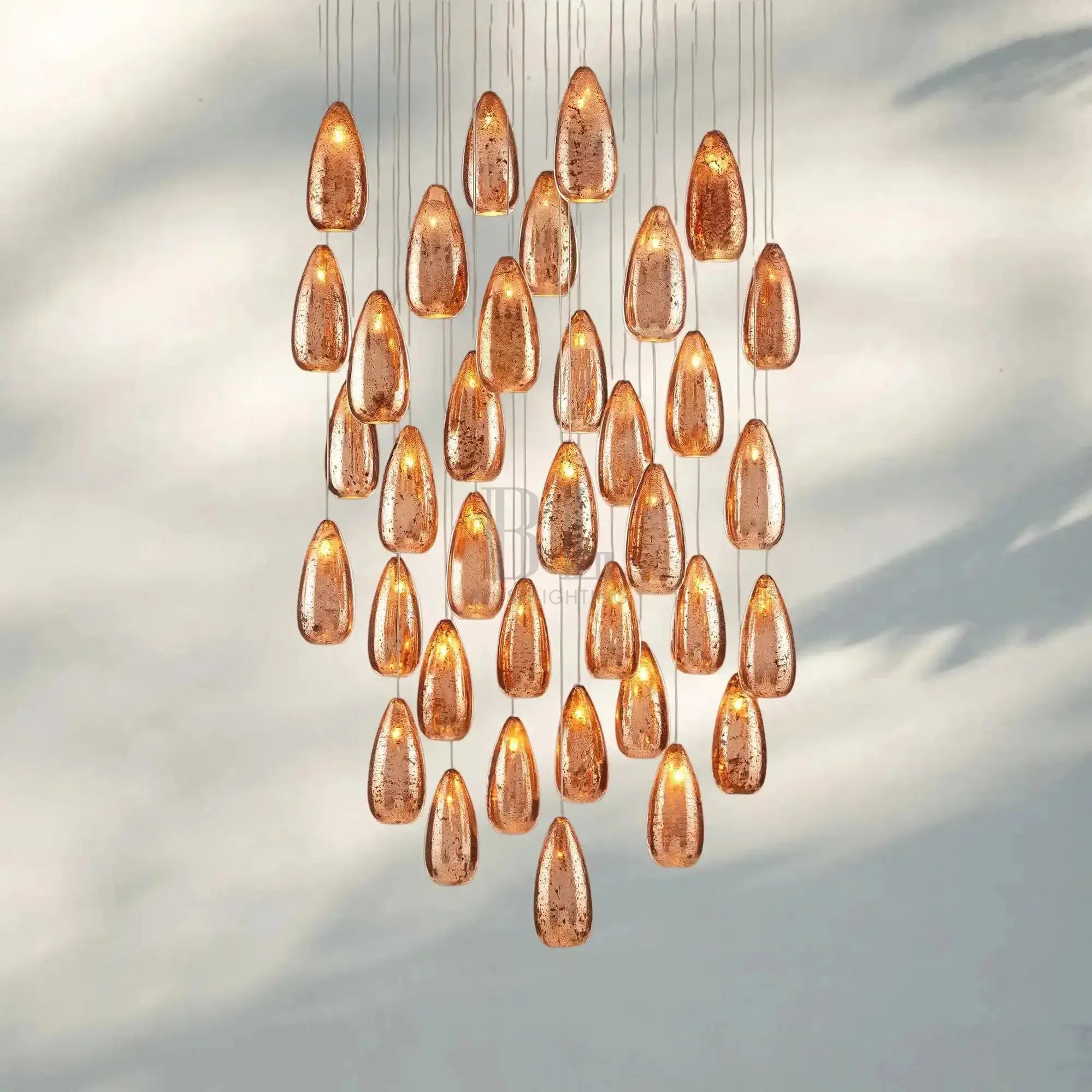 Edda Round Chandelier - Blushlighting