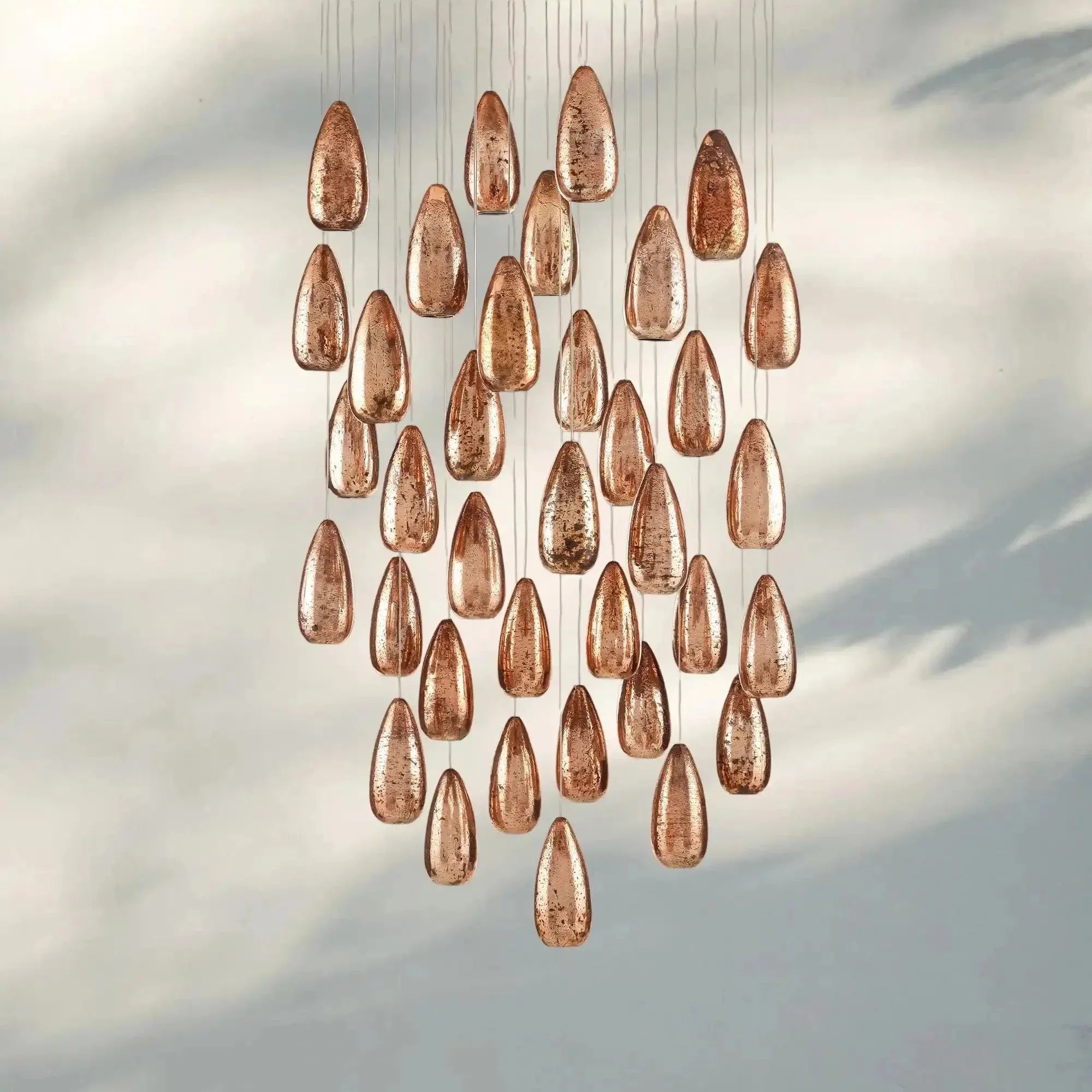 Edda Round Chandelier - 35"Blushlighting