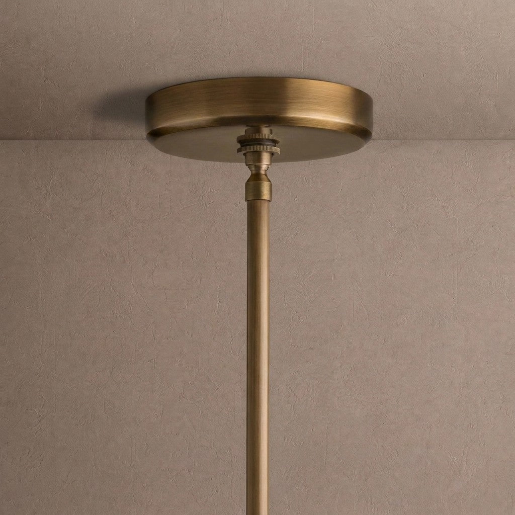 Edith Alabaster Stone Pendant Light - Alabaster30"Blushlighting