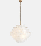 Elba Glass Large Chandelier - Blushlighting