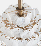 Elba Glass Large Chandelier - Blushlighting