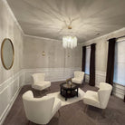 Elegant Crystal Icicle Chandelier in Branch Style for Dining Table Use-Chandeliers-Blushlighting