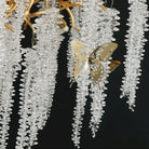 Elegant Crystal Icicle Chandelier in Branch Style for Dining Table Use-Chandeliers-Blushlighting