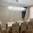 Elegant Crystal Icicle Chandelier in Branch Style for Dining Table Use - Rectangle L39.4"*W17.7"*H15.7"/10 Lights/10.9kgGoldWarm LightBlushlighting