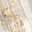 Elian Gillani 2-Story Crystal Chandelier - Diameter 50 cm ( 19.7 in ) x Height 160 cm ( 62.9 in )GoldBlushlighting