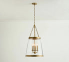 Elizabeth Glass Tapered Pendant (18") - Blushlighting