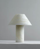 Ella Table Lamp Alabaster - Blushlighting