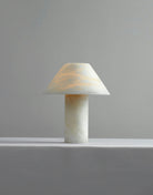 Ella Table Lamp Alabaster - Blushlighting
