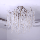 Ellie Modern Crystal Branch Chandelier - 23.62" diamBlushlighting