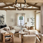 Elliot Alabaster Chandelier, Artistic Modern Chandelier for Bar Area - Blushlighting