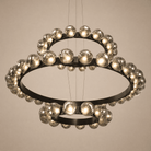Ellison Bubbles 3-Tier Nested Glass Chandelier - Blushlighting