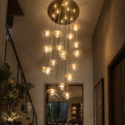 Ellison Bubbles Grand Glass Chandelier - Blushlighting
