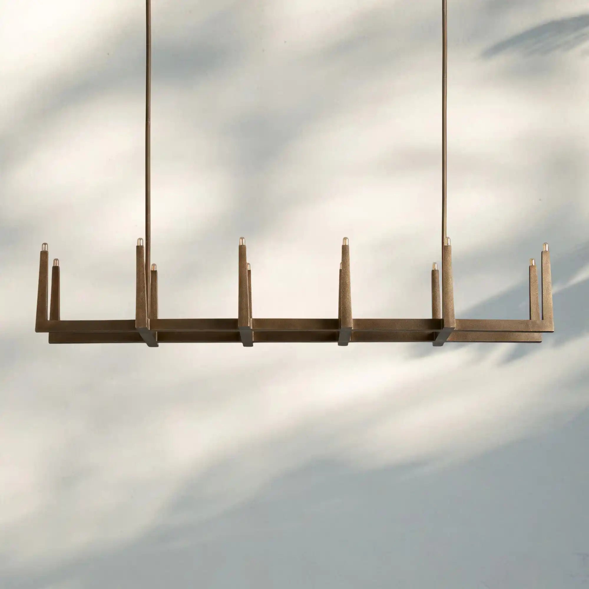 Emmet Linear Chandelier 48" 60" 72" - Blushlighting