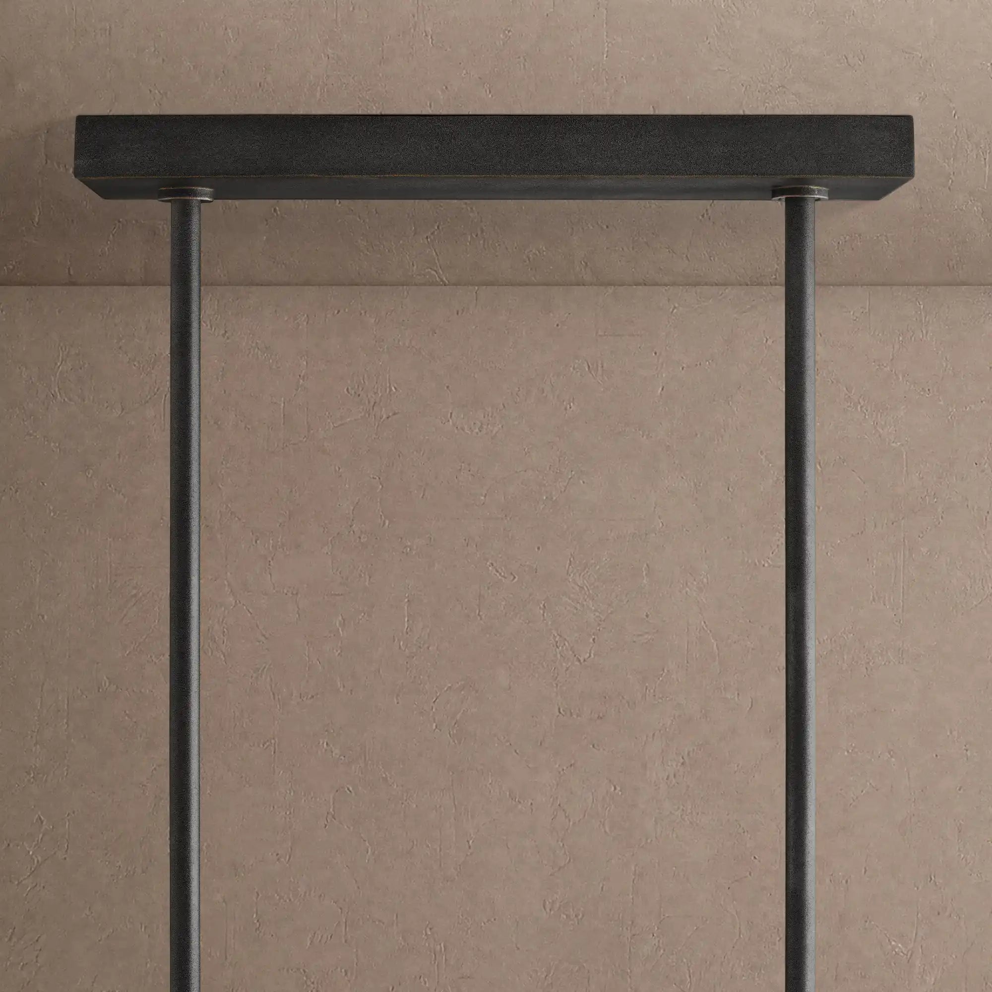 Emmet Linear Chandelier 48" 60" 72" - 72" W x 17.5" D x 11.5" HBlackBlushlighting