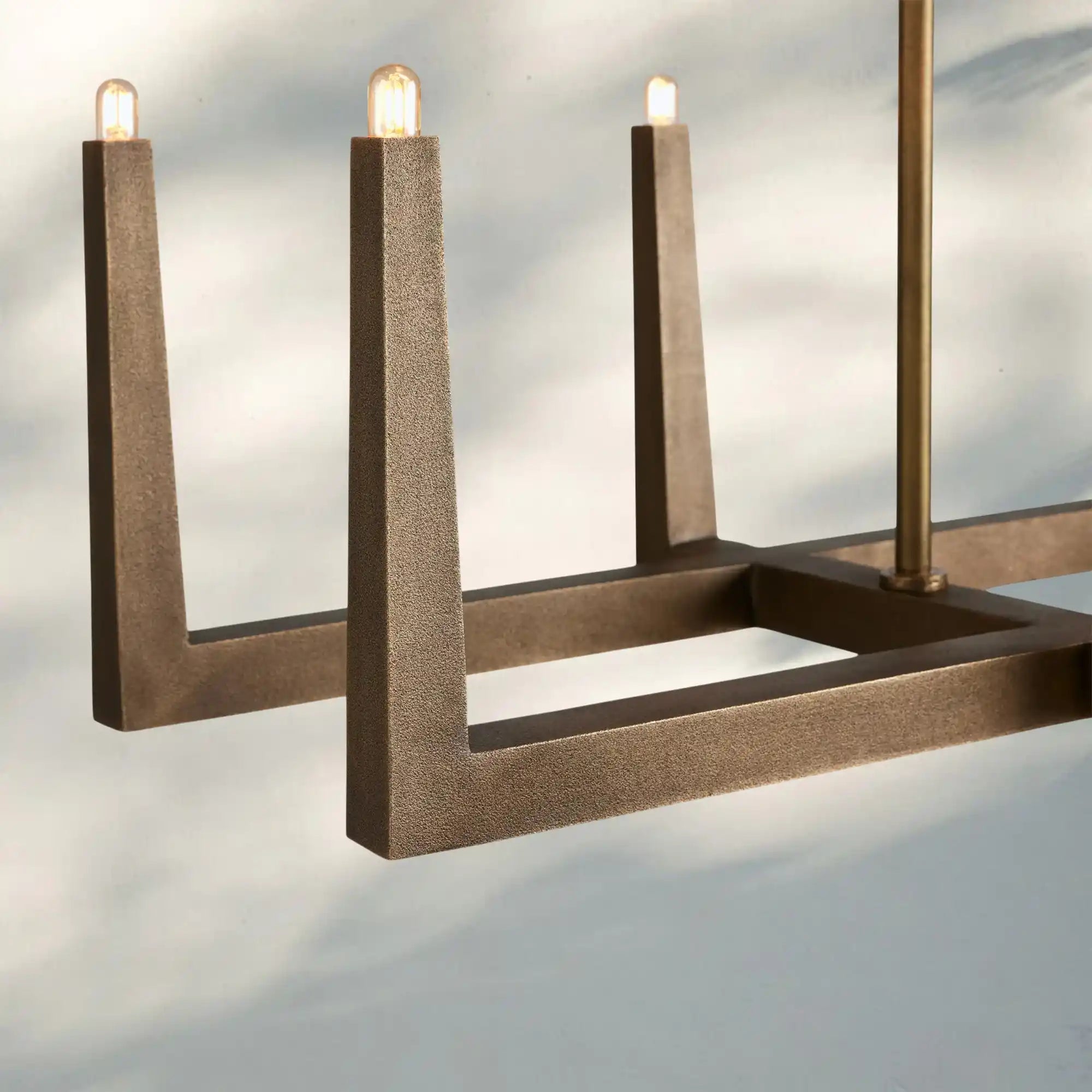 Emmet Linear Chandelier 48" 60" 72" - Blushlighting