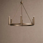 Emmet Round Chandelier - 42"BrassBlushlighting