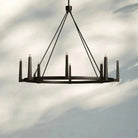 Emmet Round Chandelier - 54"BronzeBlushlighting