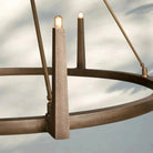 Emmet Round Chandelier - 54"BronzeBlushlighting
