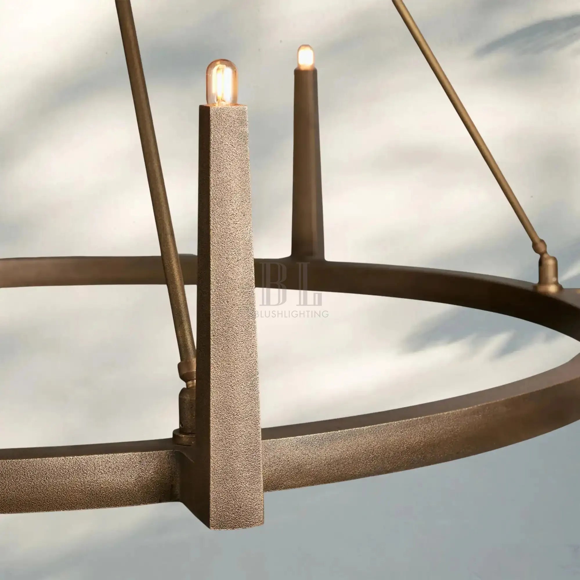 Emmet Round Chandelier - Blushlighting