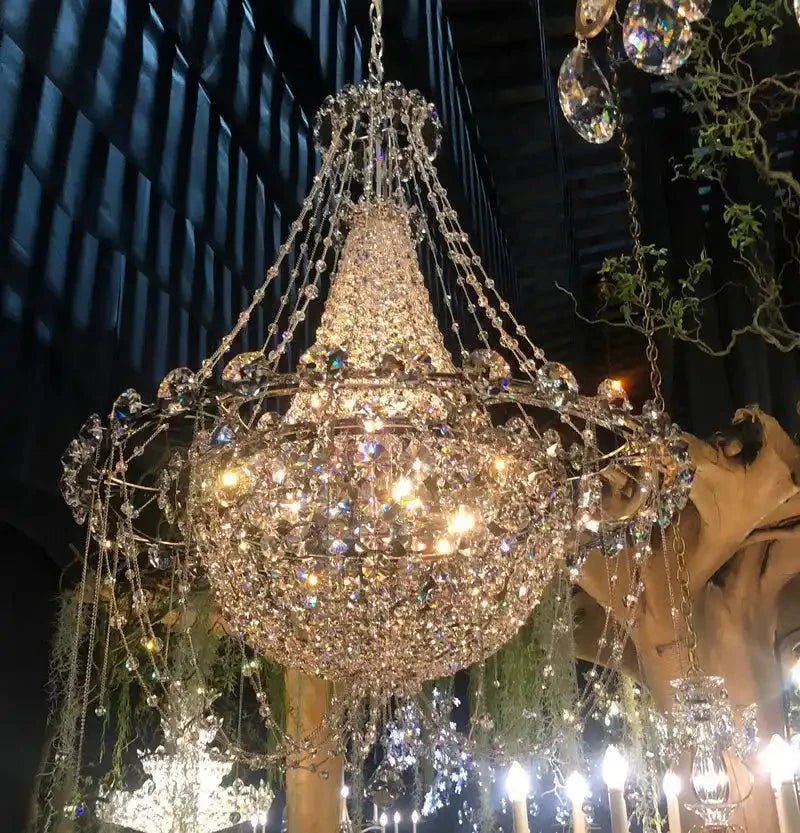 Empire Crystal Chandelier 22“/40“/52” - 22"Blushlighting