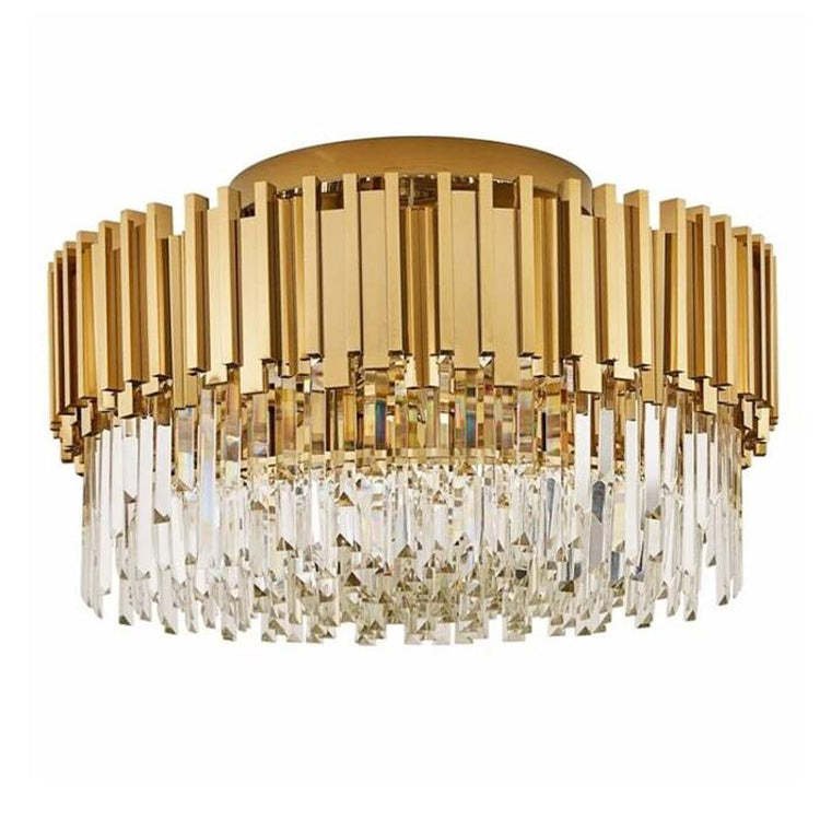 Enoch Flush Mount Chandelier - 32"Blushlighting