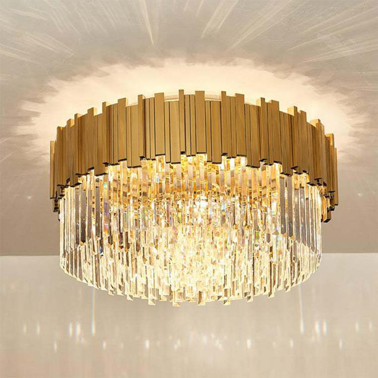 Enoch Flush Mount Chandelier - 40"Blushlighting