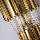 Enoch Three Tier Crystal Wall Sconce - Blushlighting