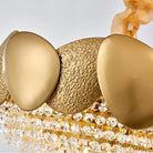 Erin Golden Crystal Chandelier-Blushlighting-Blushlighting