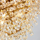Erin Golden Crystal Chandelier-Blushlighting-Blushlighting