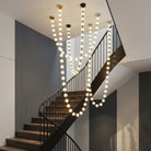 Esle Modern Pearl Necklace Chandelier Seus Lighting