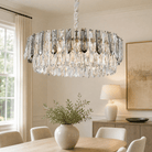 Eterea Crystal Halo Chandelier - Blushlighting