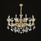 Eternal Baroque Revival Chandelier Series with Diamond - Inspired Crystal - Studded Light Arms - 10 Lights/D42.52"*H28.35"(D108cm*H72cm)Warm LightBlushlighting