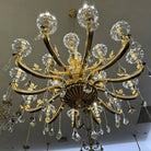 Eternal Baroque Revival Chandelier Series with Diamond - Inspired Crystal - Studded Light Arms - 48 Lights/D77.17"*H109.45"(D196cm*H278cm)Warm LightBlushlighting